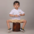 Organic Cotton Co-ord Set -  Beige