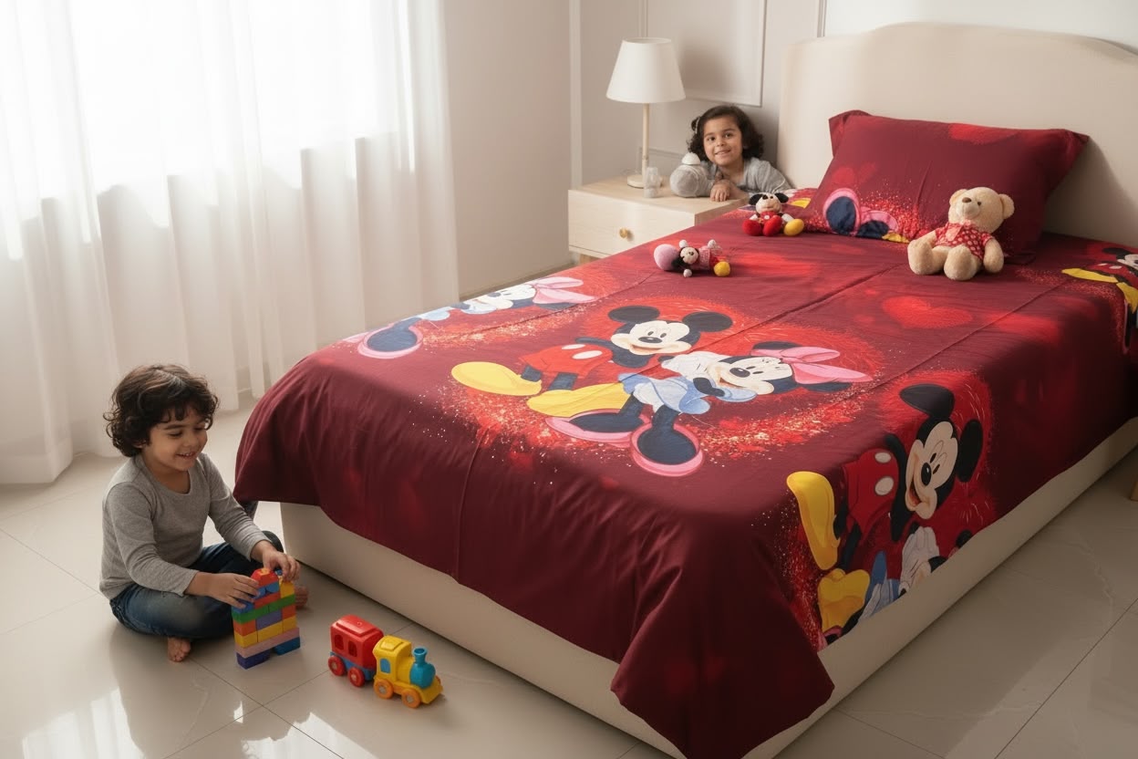 Kids bedsheet - Mickey - Mini